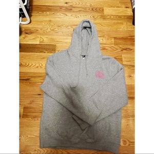 Stussy gray pullover hoodie